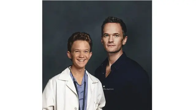 Pria Ini Edit Foto 7 Seleb Hollywood saat Muda dan Kini, Bak Keluarga