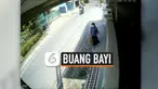 Tim Resmob Polrestabes dan Polsek Semarang berhasil menangkap seorang asisten rumah tangga yang tega membuang bayinya ke bak sampah. Aksi pelaku sempat terekam kamera pengawas di salah satu rumah warga.