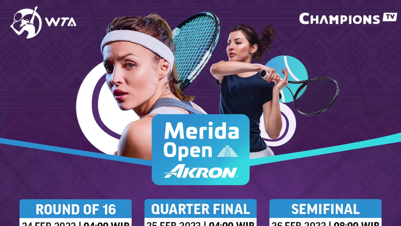 Saksikan Siaran Langsung WTA Merida Open di Vidio Pekan Ini