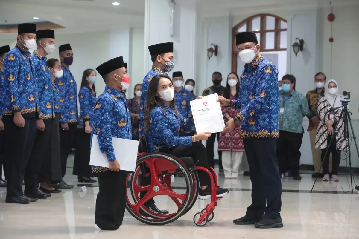 193 Atlet Berprestasi Diangkat Jadi PNS Kemenpora