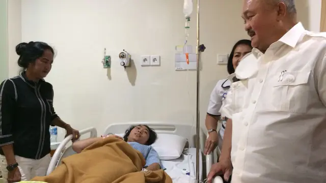 Cagub Sumsel Ajak Ibu Korban Ambruknya Balkon BEI ke Jakarta