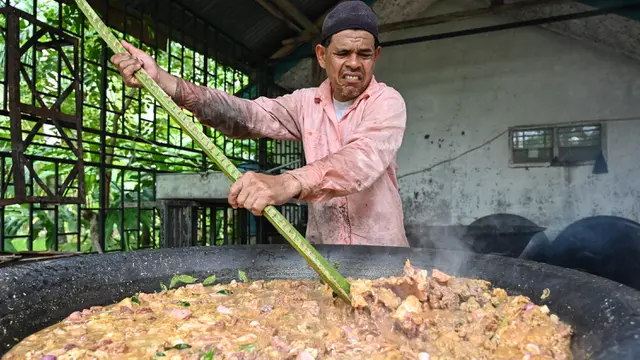 Pembuatan Kari Tradisional Krueng Barona Jaya