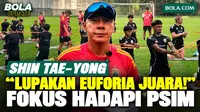 Pelatih Persija Jakarta, Shin Tae-yong, meminta para pemain yang baru kembali dari Timnas Indonesia untuk segera melupakan euforia setelah meraih gelar juara FIFA ASEAN Cup 2026. Menurut Shin, para pemain harus kembali fokus bersama Persija yang teng...