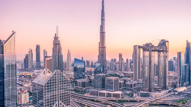 Ilsutrasi gedung Burj Khalifa