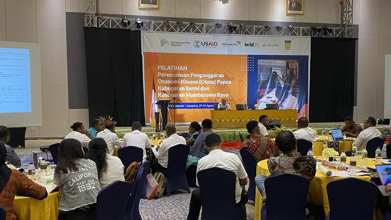 USAID melalui Wahana Visi Indonesia mengadakan pelatihan perencanaan penganggaran otonomi khusus (Otsus) Papua.