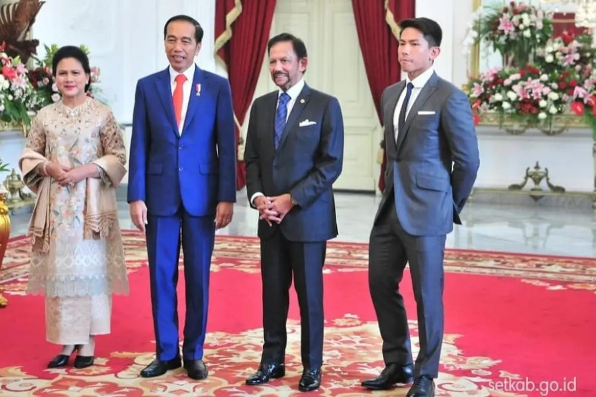 Dampingi Sultan Brunei Darussalam, Pangeran Abdul Mateen Curi Perhatian di Pelantikan Jokowi