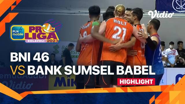 Berita Video, Highlights PLN Mobile Proliga 2023 antara Jakarta BNI 46 Vs Palembang Bank Sumsel Babel pada Minggu (22/1/2023)