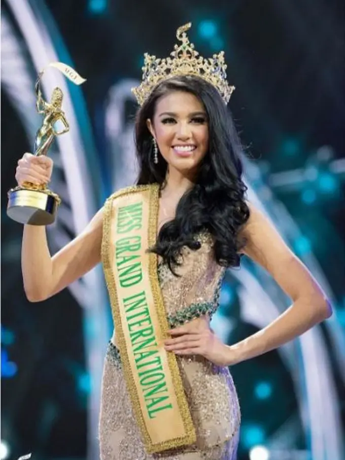 [Bintang] Pertama Kali, Indonesia Juarai Miss Grand International 2016