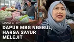 Harga sayuran yang meroket seiring tingginya permintaan ternyata tak serta-merta membuat pedagang pasar untung. Permintaan yang kini banyak dari dapur MBG, ada yang membeli sayur langsung ke supplier besar.