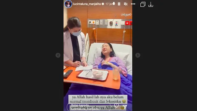 Lucinta Luna Ungkap Sakitnya, Alami Pembengkakan Gusi Hingga Keluar Cairan-Cairan Merah