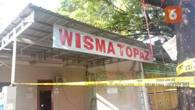 TKP pembunuhan selebgram Makassar (Liputan6.com/Fauzan)
