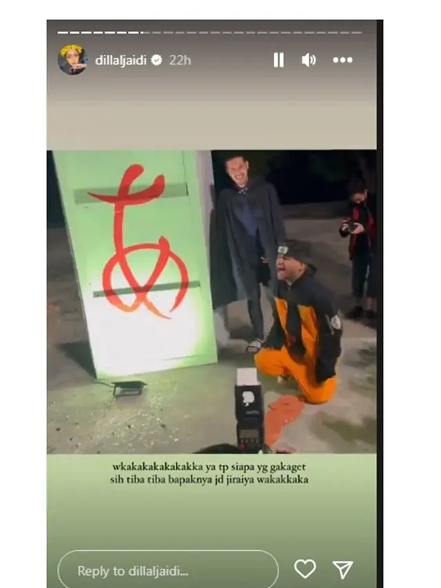 8 Momen Ulang Tahun Fadil Jaidi Bertema Naruto, Seru Banget