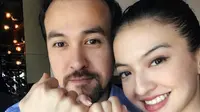 Momen Manis Raline Shah dan Adik (sumber: Instagram/ralineshah)