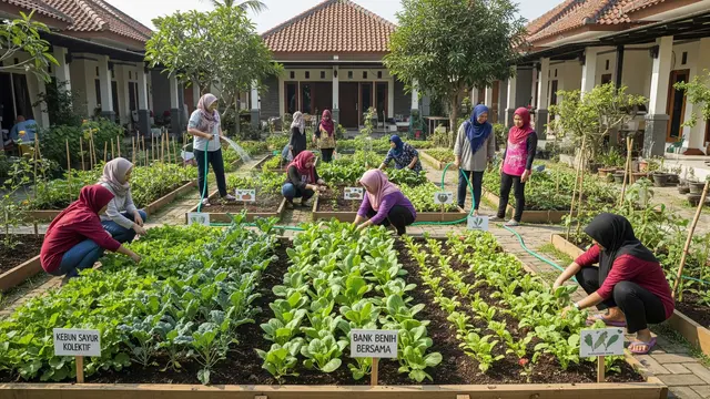 Konsep Kebun Sayur Kolektif