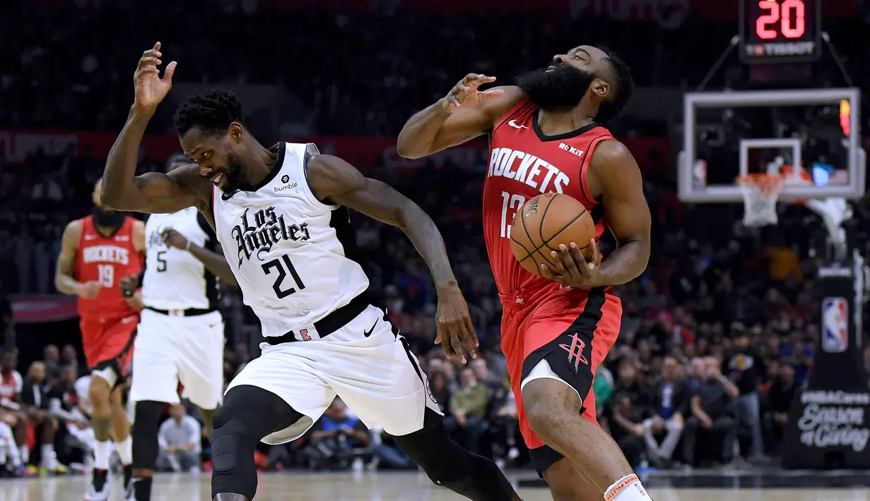 Jika catatan ini ditotal sepanjang kariernya di NBA maka rata-rata points per game dari James Harden sudah mencapai angka 24,9. (AFP/Getty Images/Harry How)