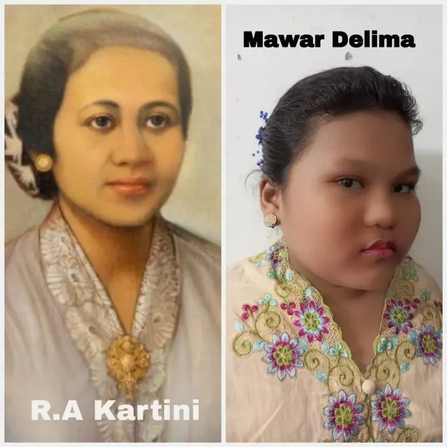 8 Potret Tugas Sekolah Online Cosplay Jadi Pahlawan Nasional Ini Bikin Gemas