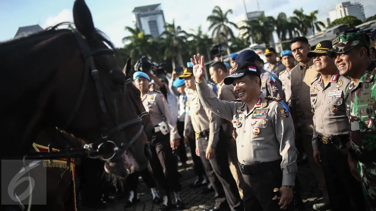 2016122-Polri Gelar Apel Operasi Lilin 2016-Jakarta