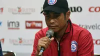 Pelatih Arema Joko Susilo (Liputan6.com / Rana Adwa)