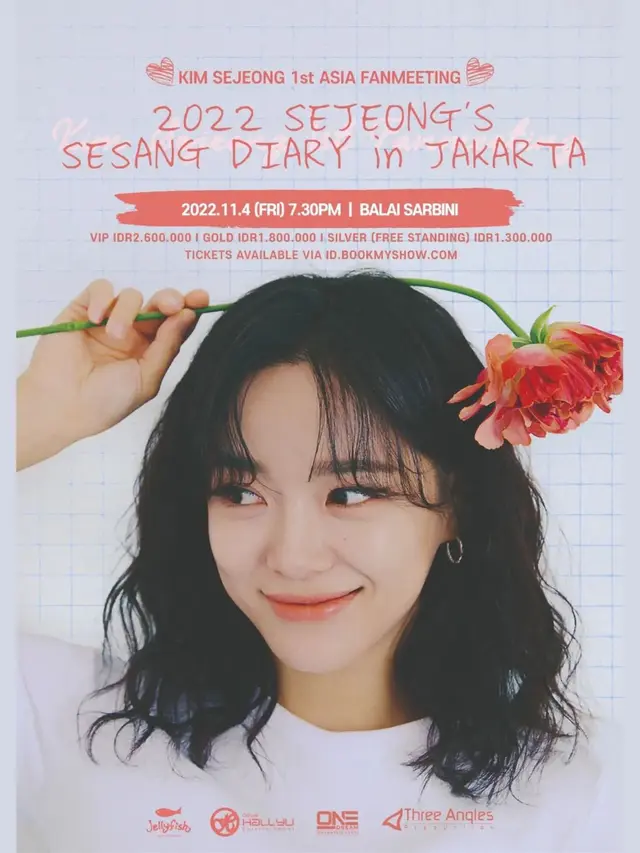 Kim Sejeong (Foto: Instagram/@bookmyshowid)