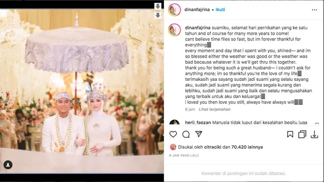 Doni Salmanan Masih Ditahan di Hari Ulang Tahun Pernikahannya, Sang Istri Tulis Pesan Berisi Curhatan