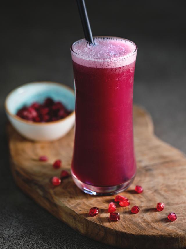 cara membuat jus delima