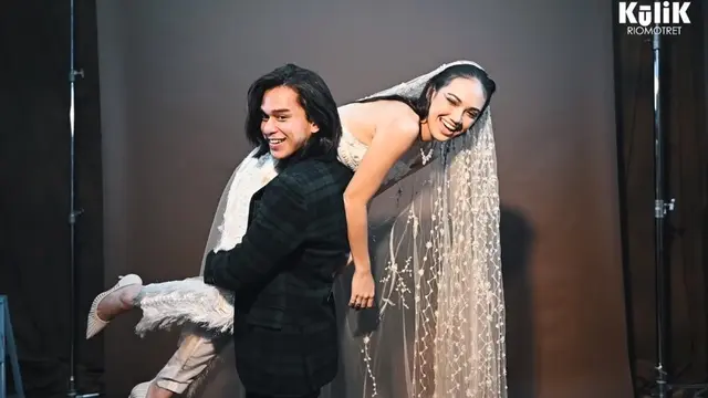 7 Pemotretan Haico Van Der Veken dan Rangga Azof, Bertema Romantik Wedding