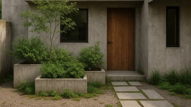8 Model Pekarangan Rumah Estetik dengan Konsep Wabi-Sabi dan Eco-Brutalism, Bikin Hunian Makin Unik dan Berkarakter