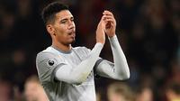 5. Chris Smalling (Bek) - Sir Alex Ferguson mendatangkan Chris Smalling dari Fulham pada musim panas 2010. Pria 29 tahun itu disiapkan untuk regenerasi duet Rio Ferdinand dan Nemanja Vidic. (AFP/Glyn Kirk)