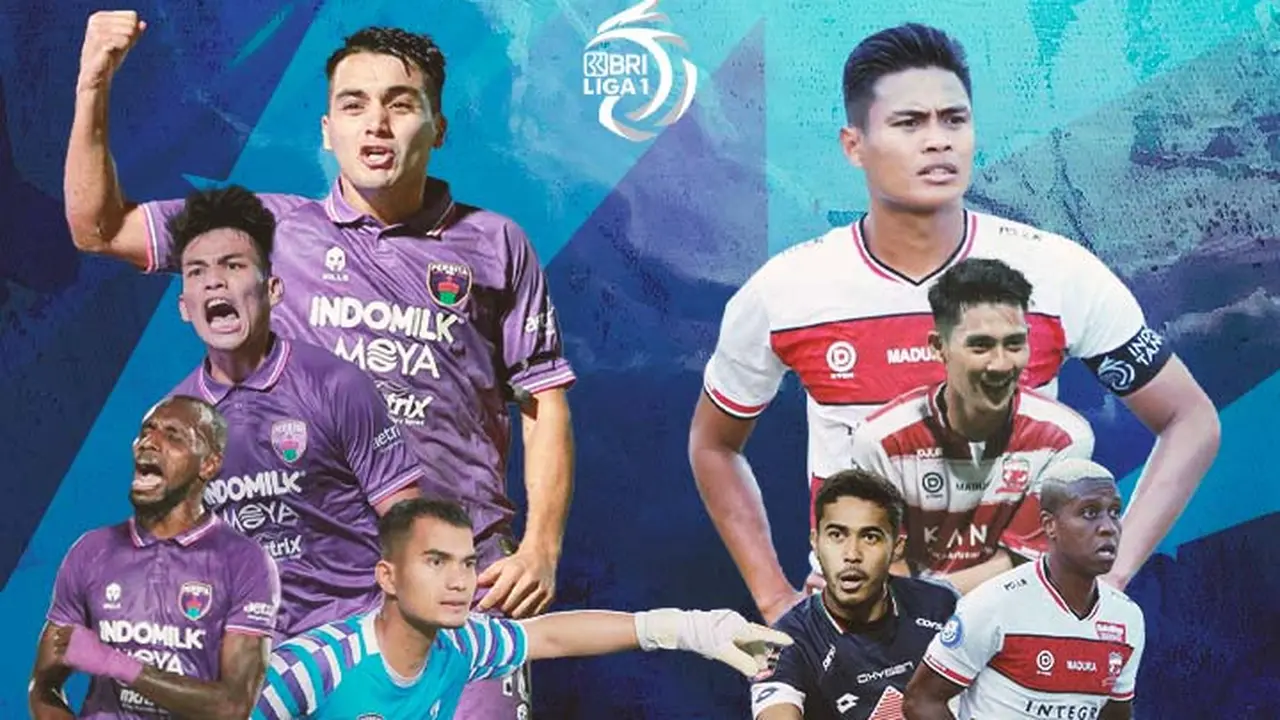Liga 1 - Duel Antarlini - Persita Tangerang Vs Madura United