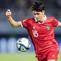 Pemain Timnas Indonesia U-17, Amar Brkic menguasai bola saat menghadapi Timnas Panama U-17 pada laga kedua Grup A Piala Dunia U-17 2023 di Stadion Gelora Bung Tomo (GBT), Surabaya, Senin (13/11/2023). (Bola.com/Bagaskara Lazuardi)