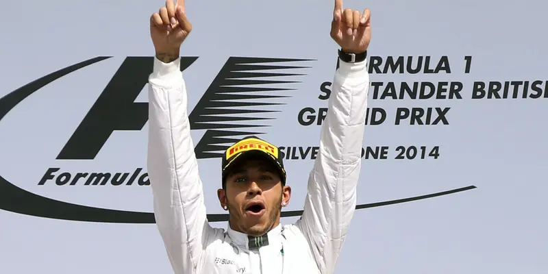 Hamilton Tercepat di Silverstone