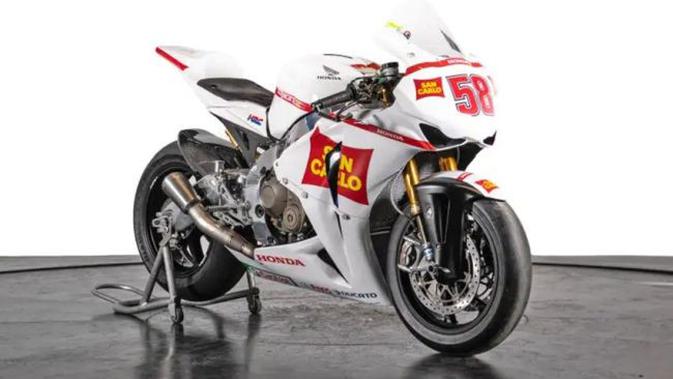 Honda Cbr1000rr Warisan Marco Simoncelli Dijual Otomotif Liputan6 Com