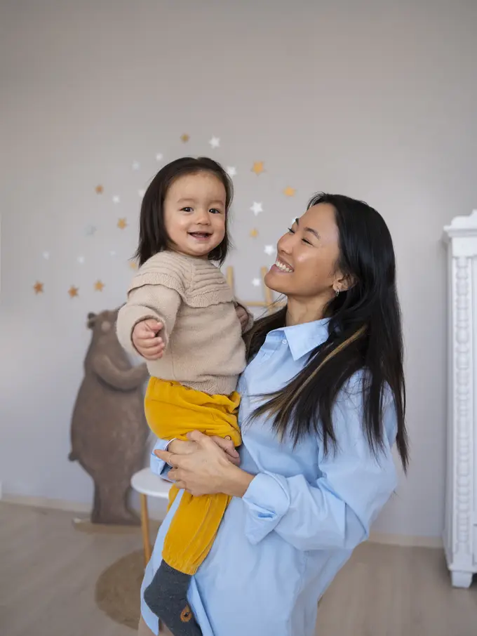 wanita oktober orangtua dan anak