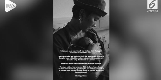 VIDEO: Model Fahrani Melahirkan Putra Pertama