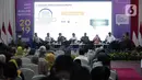 Suasana acara "KPK Mendengar" dalam rangka peringatan anti korupsi sedunia di Gedung KPK, Jakarta, Senin (9/12/2019). KPK menggelar peringatan Hakordia 2019 dengan tema “Bersama Melawan Korupsi Mewujudkan Indonesia Maju”. (Liputan6.com/Faizal Fanani)
