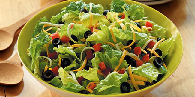 Salad. Source dailyUK