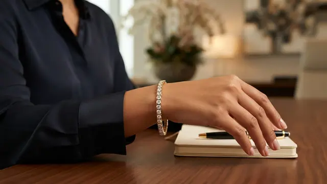 Model Gelang Emas yang Menonjolkan Aura Kaya