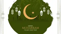 Ilustrasi Tahun Baru Islam. (&lt;a href='https://www.freepik.com/vectors/ramadan-wallpaper'&gt;Ramadan wallpaper vector created by Creative_hat - www.freepik.com&lt;/a&gt;)