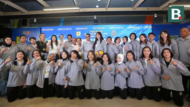 Launching Tim Putri Jakarta Elektrik PLN - PLN Mobile Proliga 2024