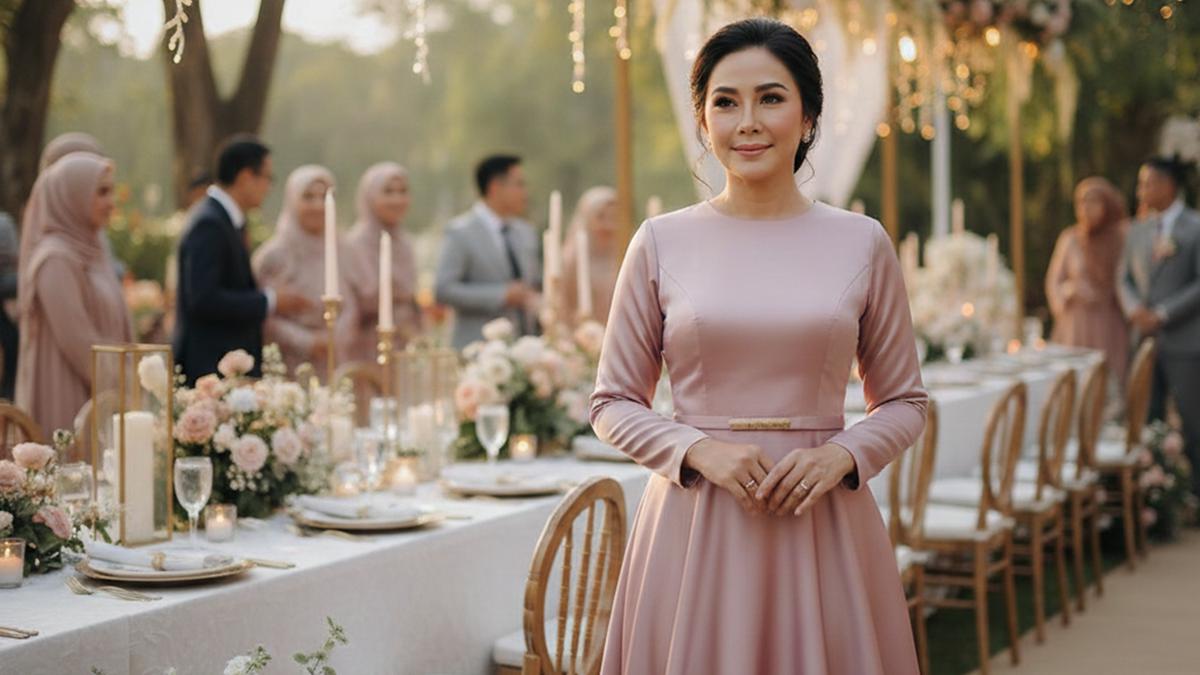 9 Model Baju Bridesmaid Emak Emak yang Bikin Penampilan Elegan dan Stylish