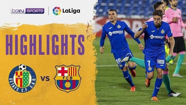 Berita video highlights kekalahan Barcelona dari Getafe 0-1 pada pekan keenam Liga Spanyol 2020/2021, Minggu (18/10/2020) dinihari WIB.