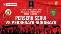 Live Streaming Perseru Serui  Vs Persebaya Surabaya (Liputan6.com / Trie yas)