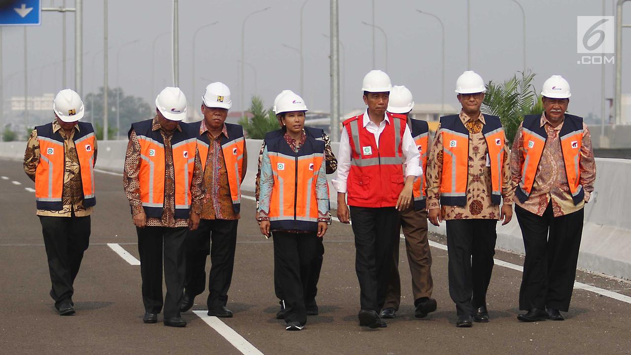 Jokowi Resmikan Tol Becakayu