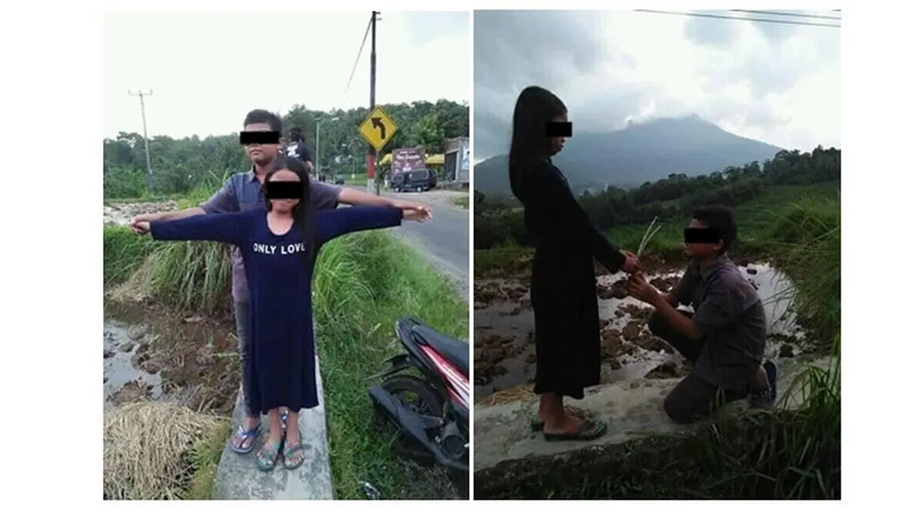 Bocah Pacaran (Sumber: Twitter/depresionistaa)