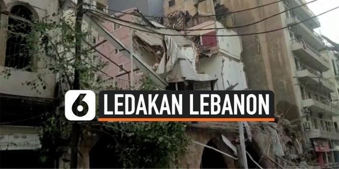 VIDEO: Suasana Pasca Ledakan Besar di Kota Beirut, Lebanon