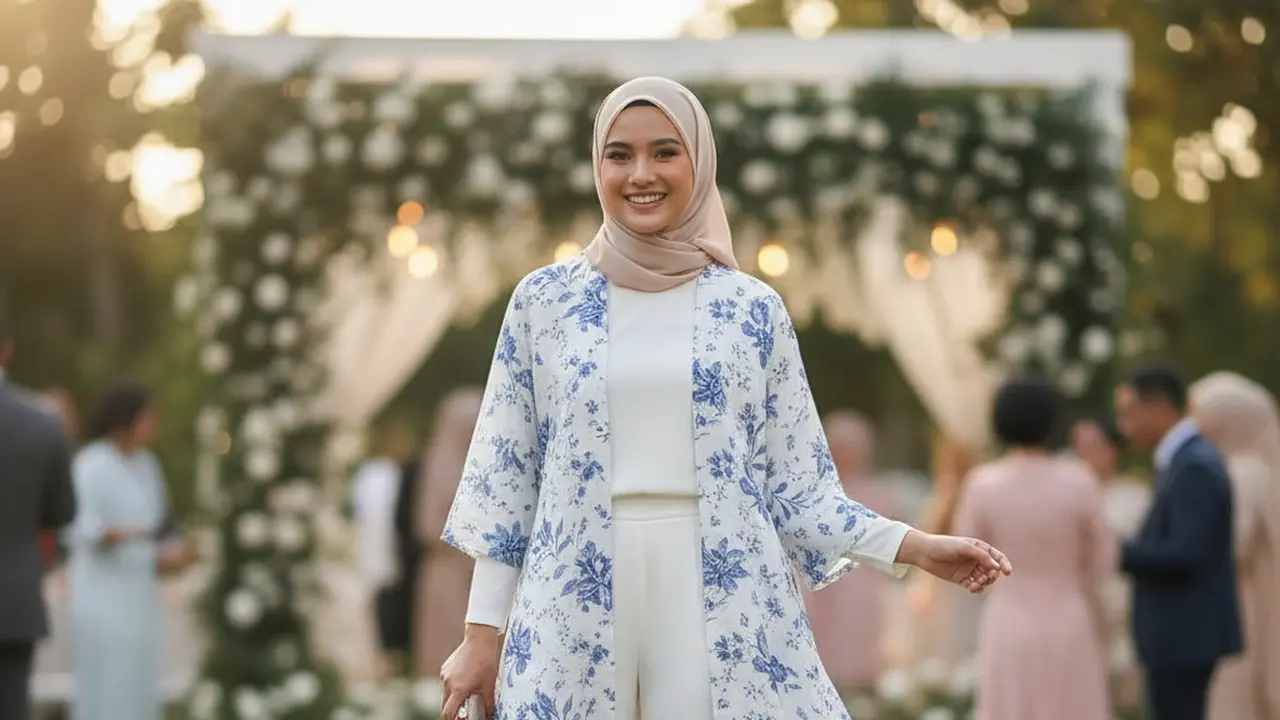 Rekomendasi Baju Batik Syar'i untuk Kondangan Outdoor. gemini