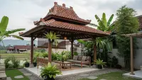 8 Inspirasi Ruang Santai Bergaya Pendopo Minimalis, Tetap Sejuk Tanpa AC