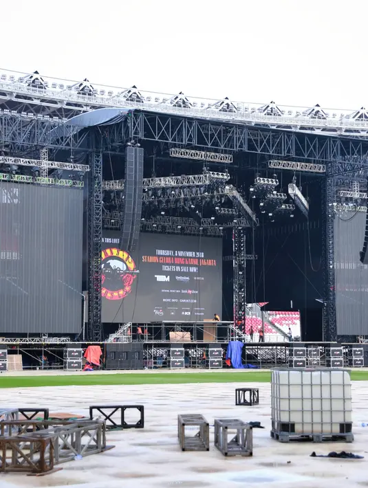 Konser Guns N Roses di GBK