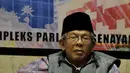 Anggota DPD RI Dapil DKI Jakarta, AM Fatwa saat Dialog Kenegaraan di Senayan, Jakarta, Rabu (4/11/2015). Dialog membahas "Menjawab Hak Bertanya DPD RI Tentang Urgensi Perpres KA Cepat Jakarta - Bandung" (Liputan6.com/Johan Tallo)