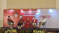 Konferensi pers Pasukan bodrex Merah Putih Beraksi 2025 yang mengusung tema “Jangkau Lebih Luas, Sehatkan Bangsa” di The Tribrata Dharmawangsa, Jakarta, pada Kamis, 21 Agustus 2025. (Foto: Adinda Retno Aryani/Liputan6.com)